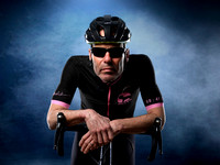 Cyclist portrait